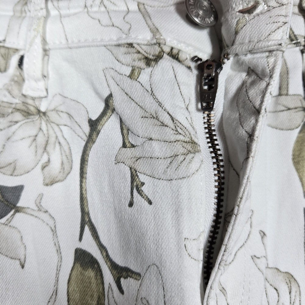 Buffalo David Bitton Floral Hi Rise Soft Stretch Ankle Skinny Jeans Size 4/27 - Picture 5 of 16